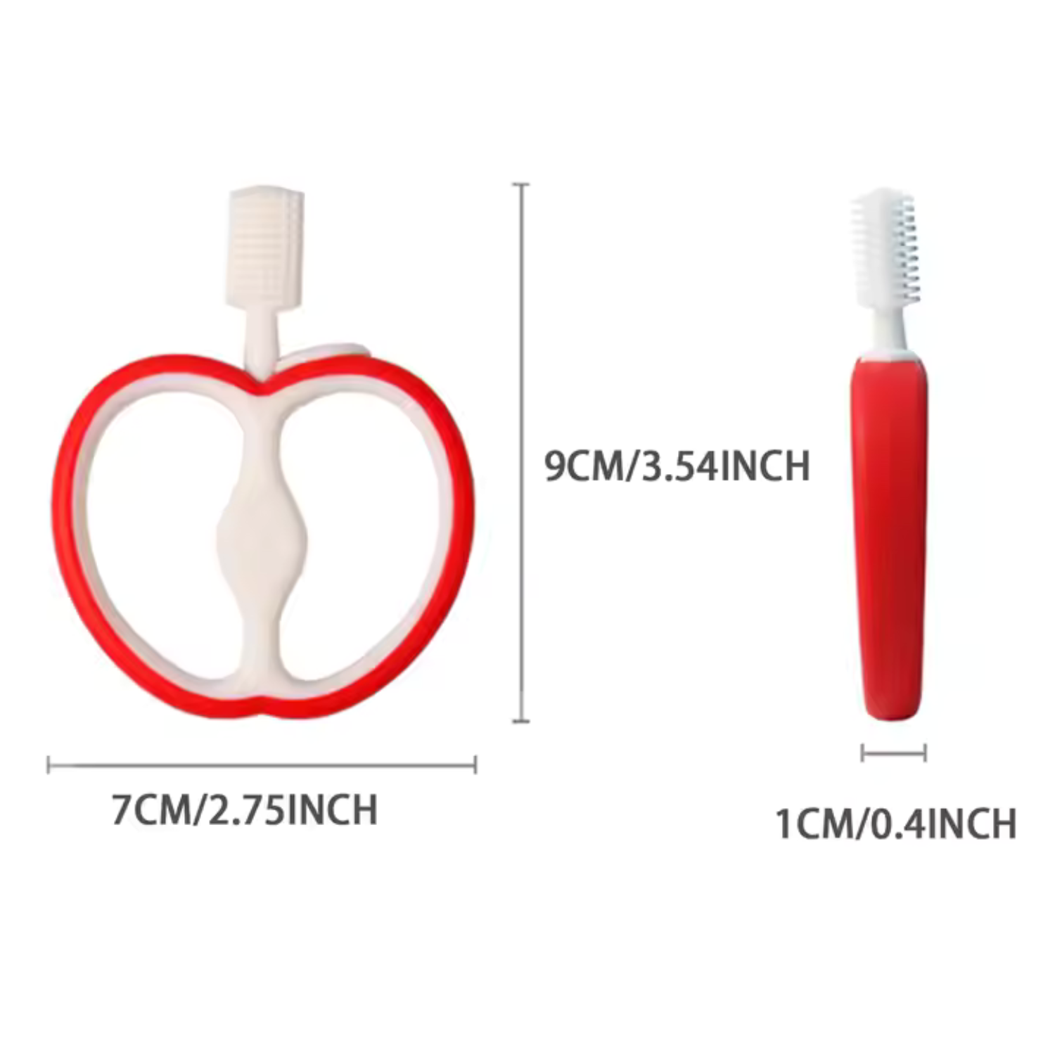 Apple Baby Teether Toothbrush