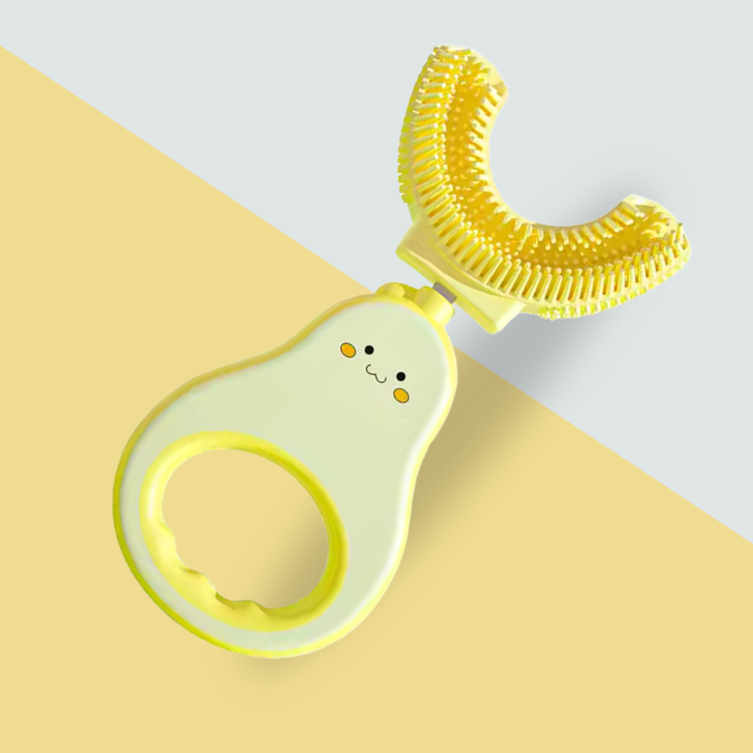 Avocado U-Shaped Toothbrush