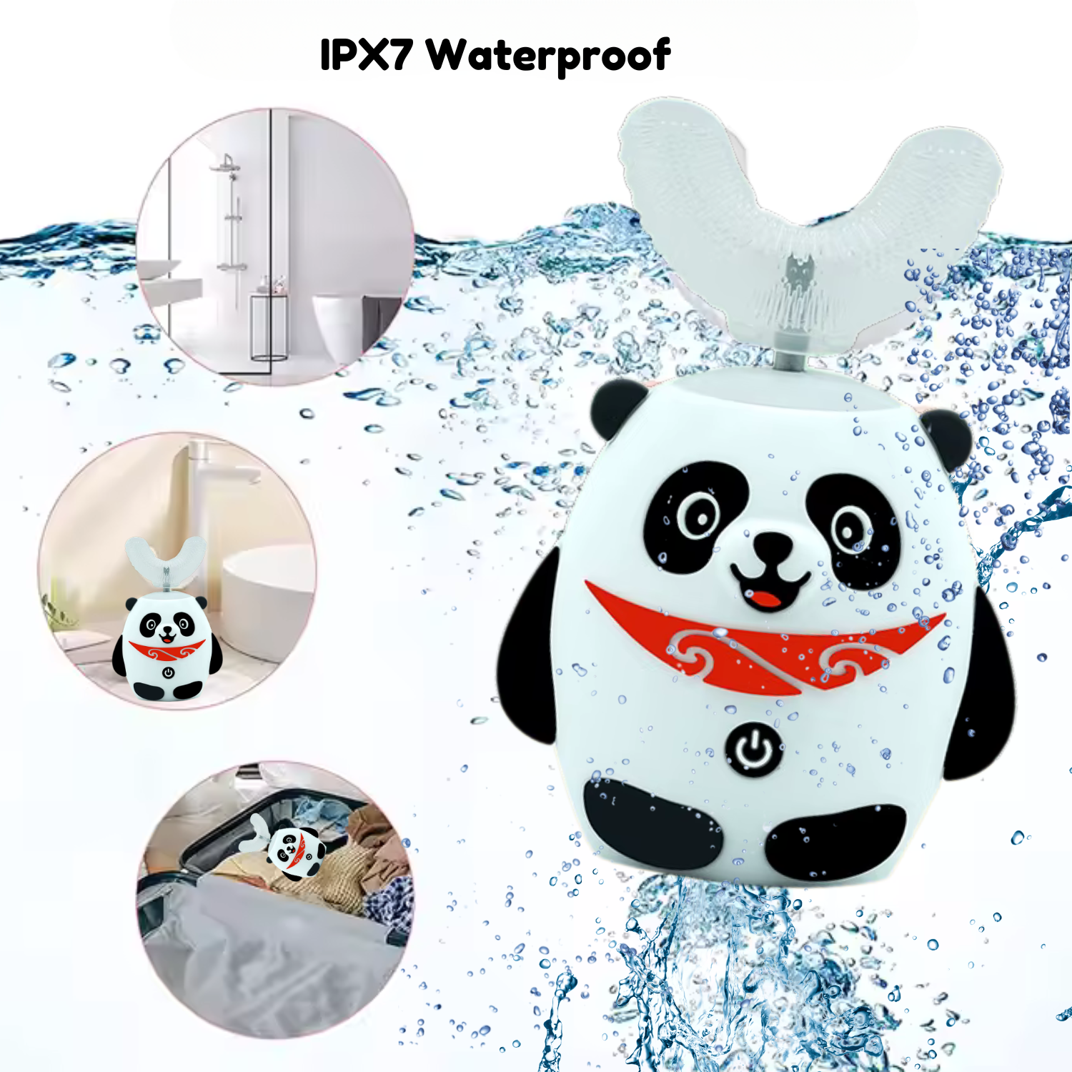 Panda U-Shape Electric Toothbrush