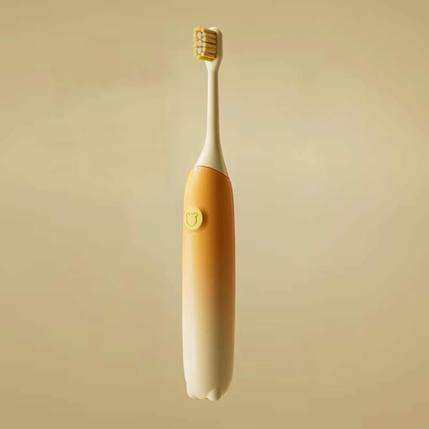 Orange ombre kids sonic electric toothbrush with gentle sonic cleaning and child friendly easy grip handle