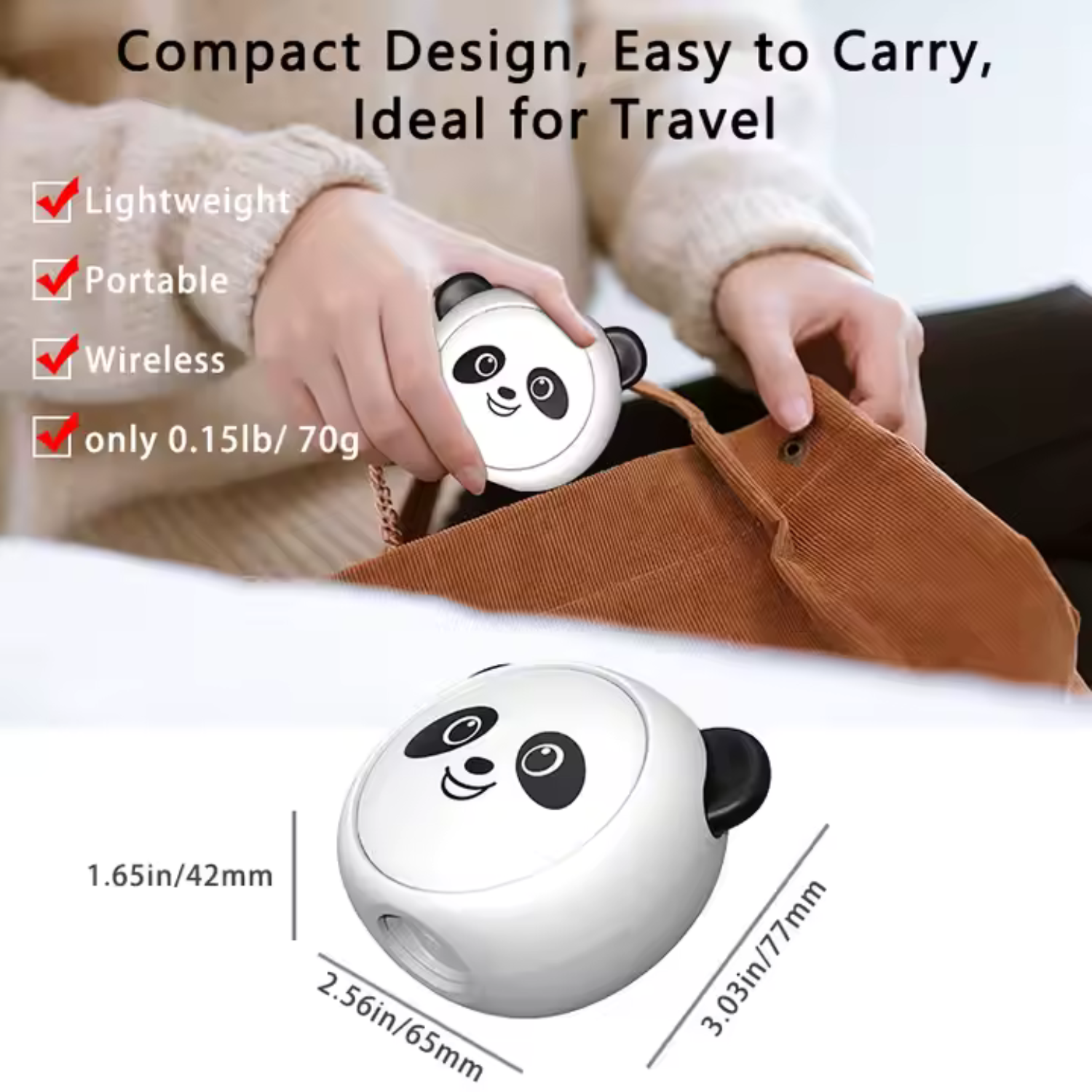 Panda UV Toothbrush Steriliser
