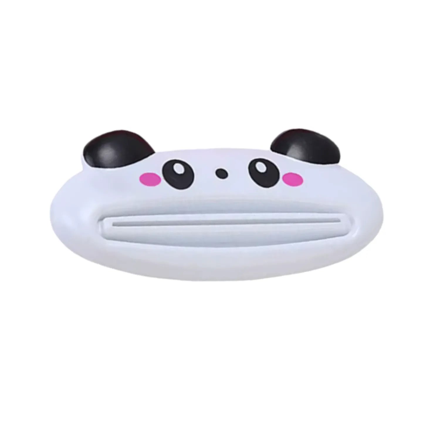 Panda kids toothpaste squeezer for easy toothpaste rolling and fun children’s oral care routines